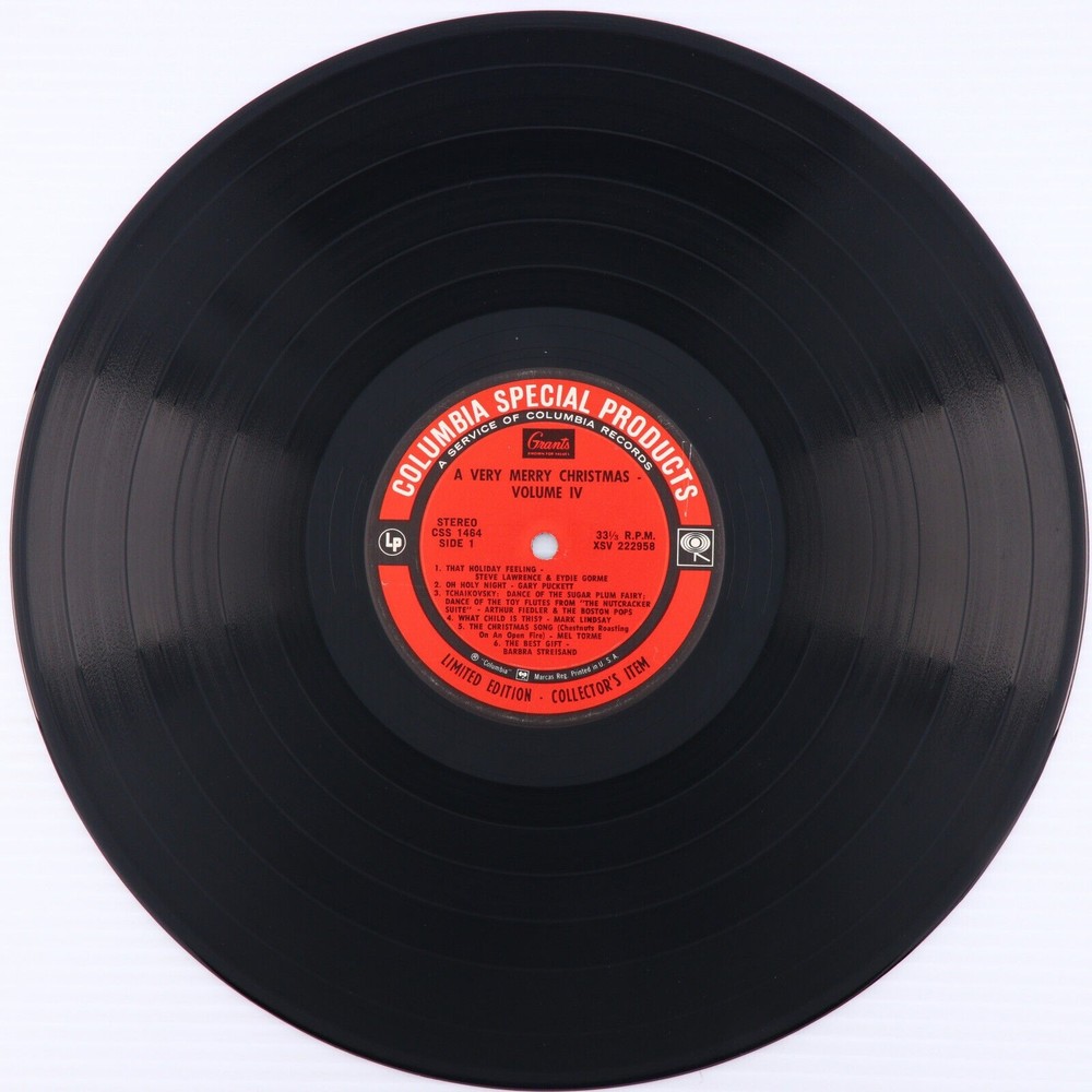 A Very Merry Christmas Vol. 4 1970 Stereo Vinyl LP Record Terra Haute CSS 1464 - Picture 8 of 16